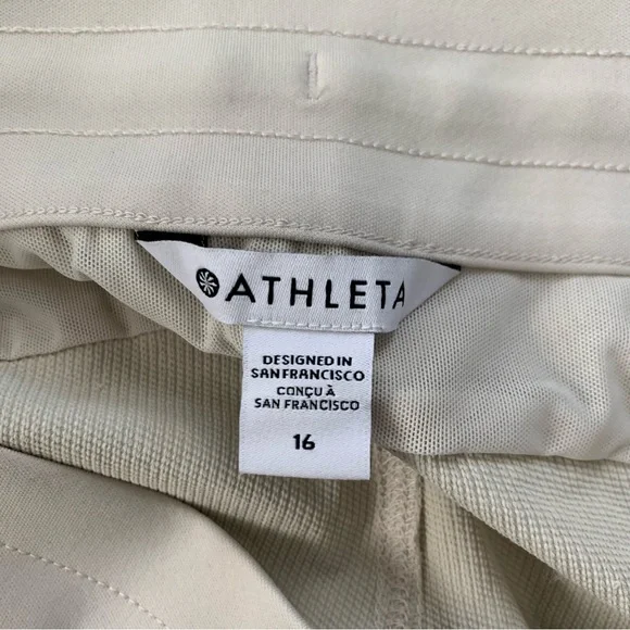 Athleta HEADLANDS HYBRID MID RISE JOGGER PULL ON SIZE 16 HIKING WALKING CASUAL - Picture 11 of 16